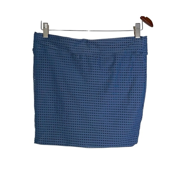 Acacia mini skirt mesh drawstring navy women’s large - Picture 2 of 3